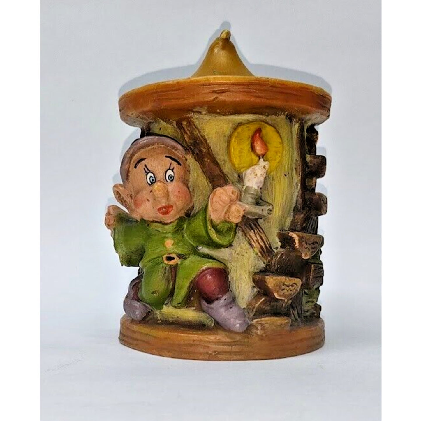 Walt Disney SNOW WHITE And The Seven Dwarves DOPEY Candle West Germany Gunter