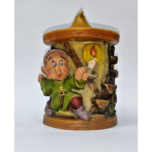 Walt Disney SNOW WHITE And The Seven Dwarves DOPEY Candle West Germany Gunter