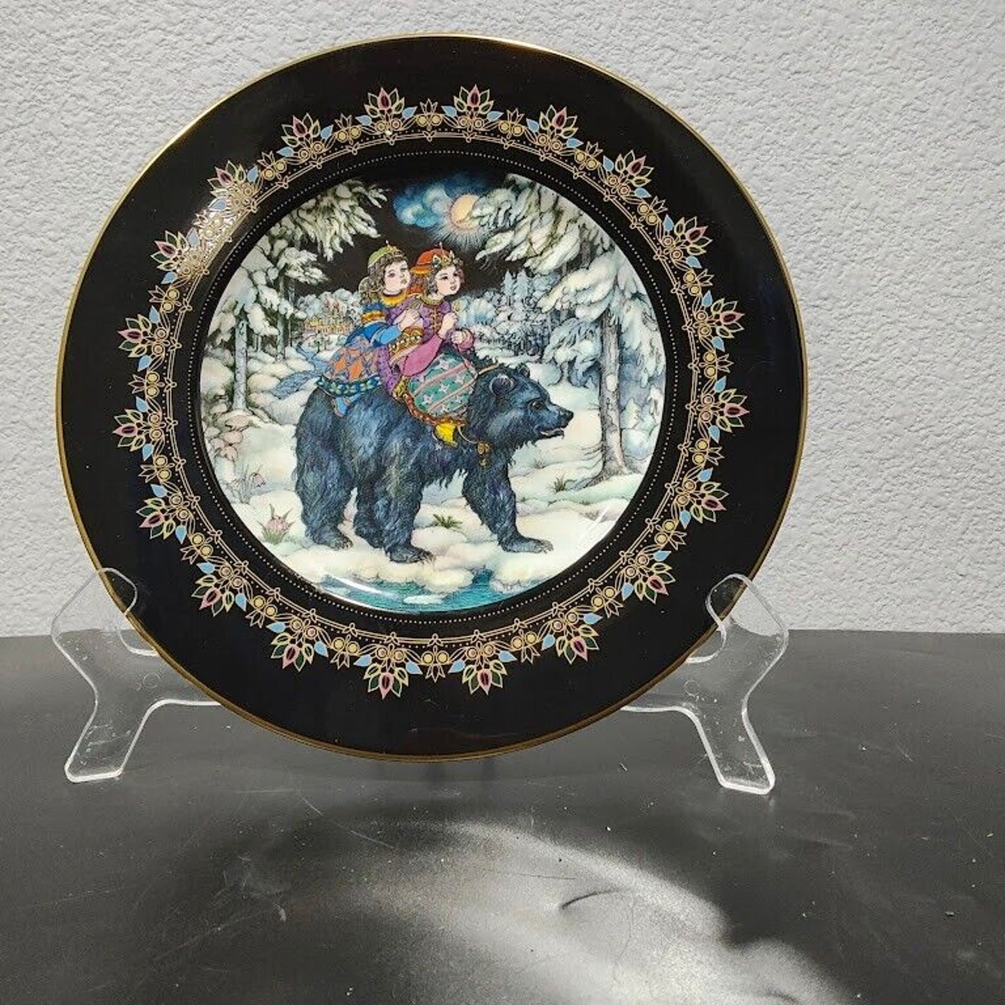 Magical Fairy Tales From Old Russia 8 Plates / HEINRICH Villeroy & Boch, Signed