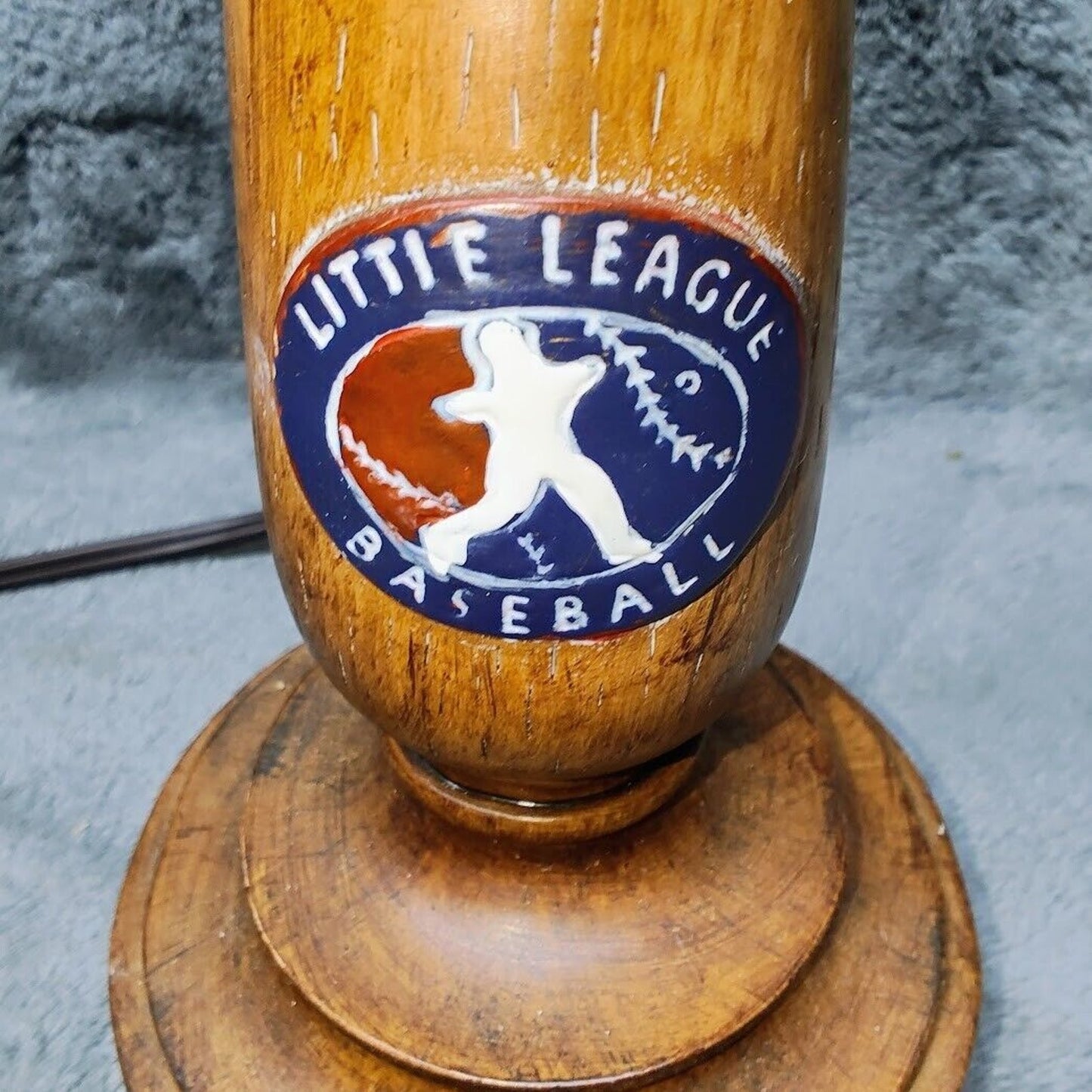 Little League Baseball Bat table Lamp 25 Inches Hard To Find!