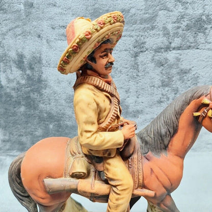 Vintage Pancho Villa Tequila Decanter 1975 First Edition HAS STICKER