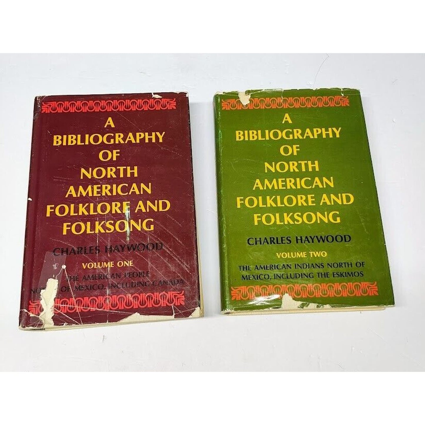 A BIBLIOGRAPHY OF NORTH AMERICAN FOLKLORE AND FOLKSONG 1 & 2 By Charles Haywood