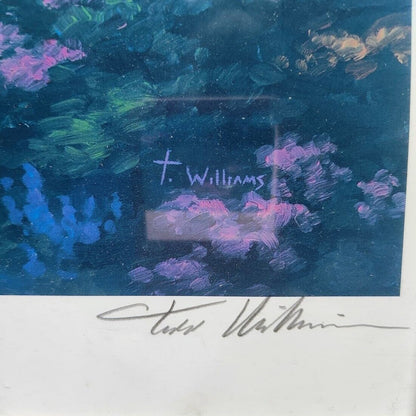 Todd Williams SIGNED, NO #9109, FRAMED LITHOGRAPH "The Beauty of His Ways "