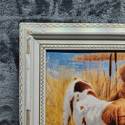 Gundog Puppies Print - Jim Killen - Framed print on board "Come play with us"