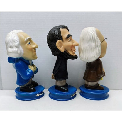 3 - Vintage Huron Banks Lincoln, Washington, Franklin U.S. Presidents & Scholar