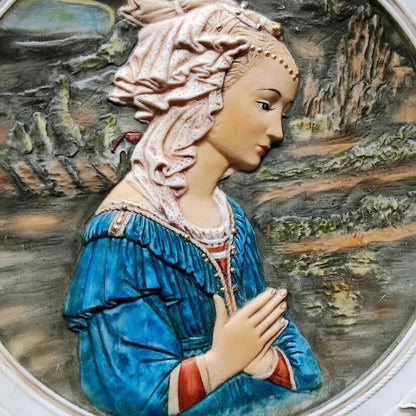 RARE SAMPLE! Ceramica Excelsis The Masterpiece Collection "Adoration" Vntg 1979