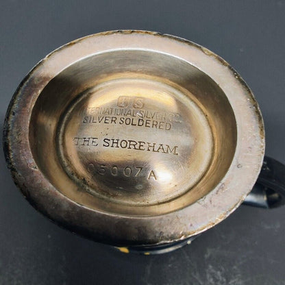 International Silver Co. Silver Soldered Creamer The Shoreham Vintage