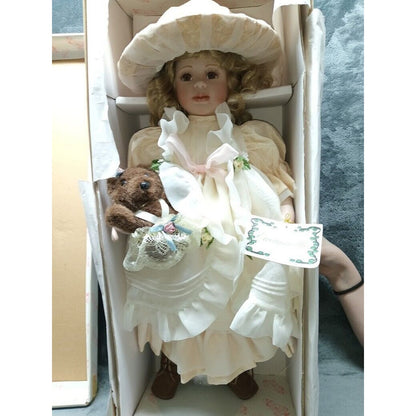 KUNSTLERPUPPEN EMANUELLE Porcelain 23" Kunstler Puppen German Doll 20/1000