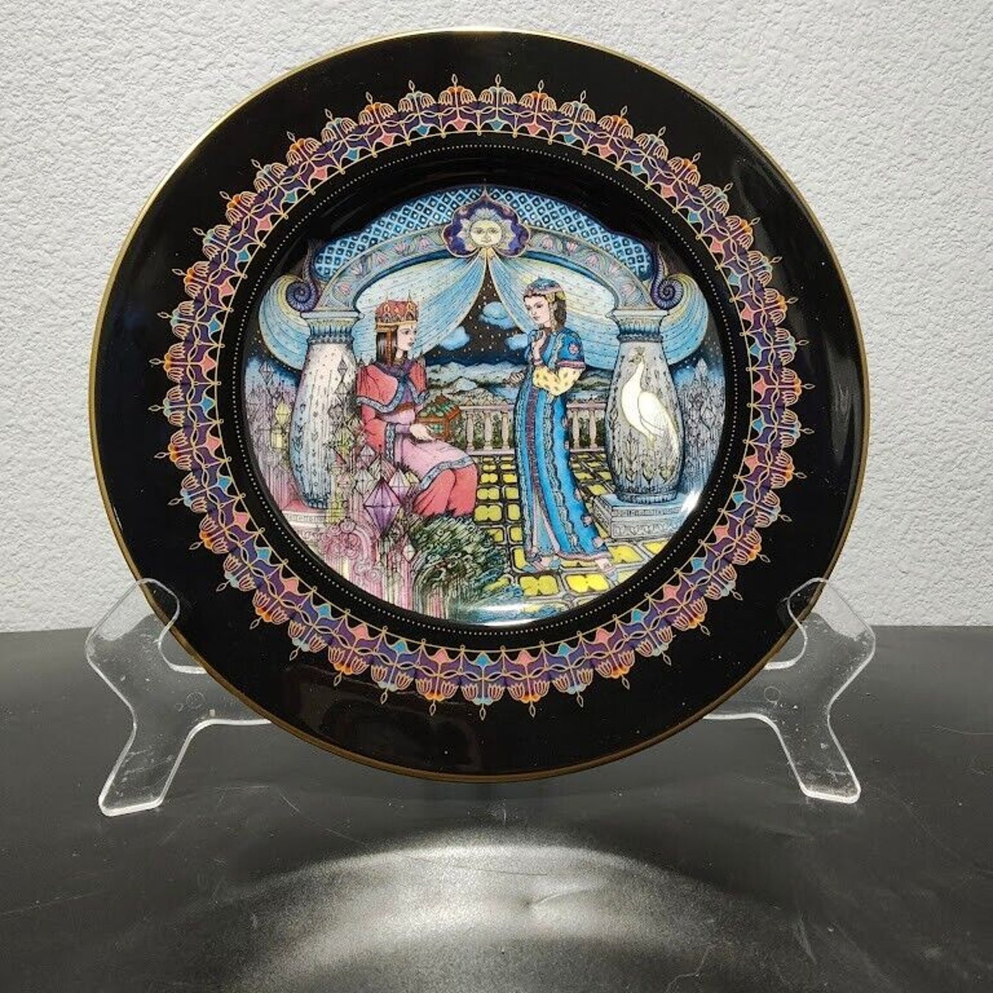 Magical Fairy Tales From Old Russia 8 Plates / HEINRICH Villeroy & Boch, Signed