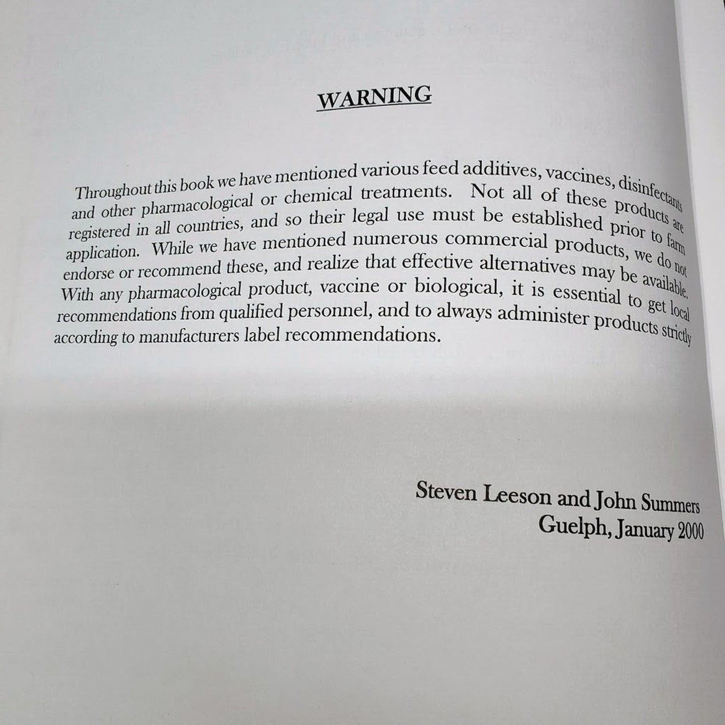 Broiler Breeder Production, Leeson, S. and Summers, J. D. - paperback - 2000