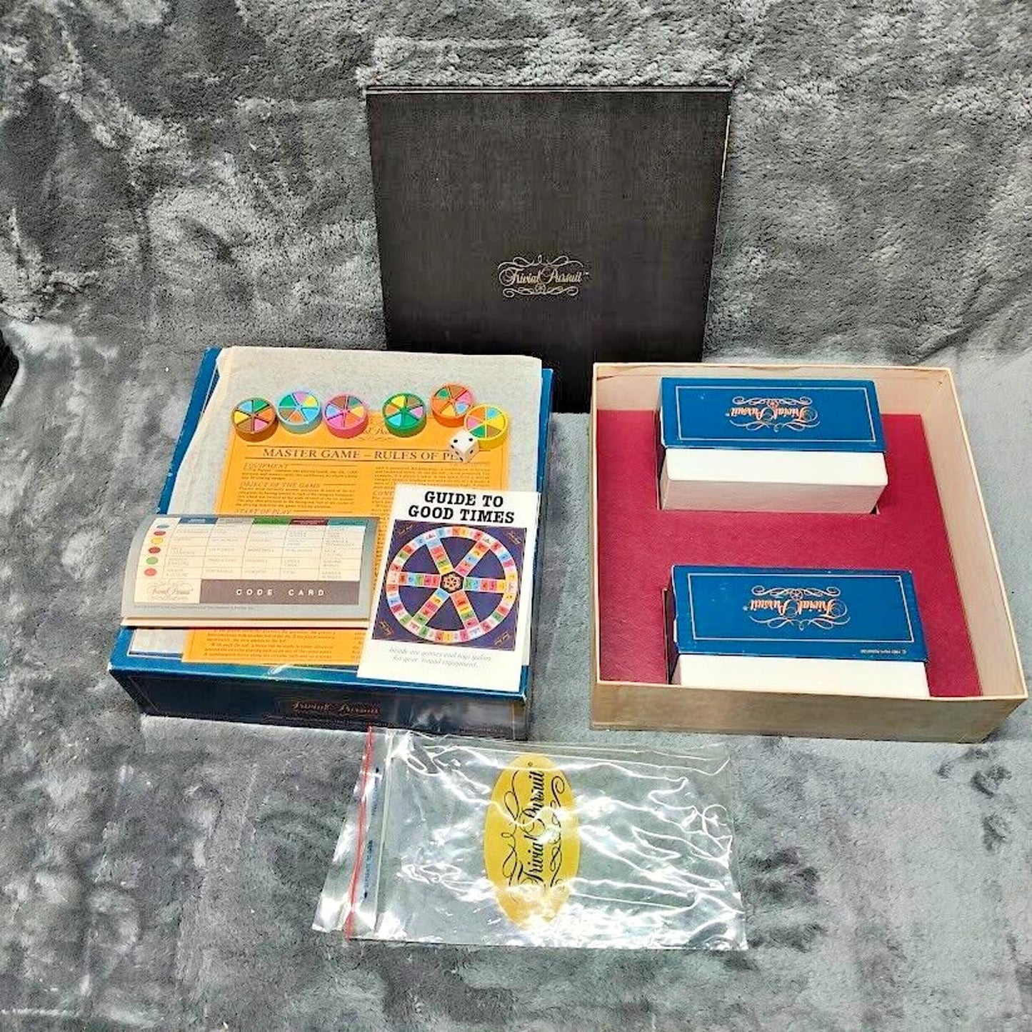 Vintage Used Complete Trivial Pursuit Master Game Genus Edition 1981