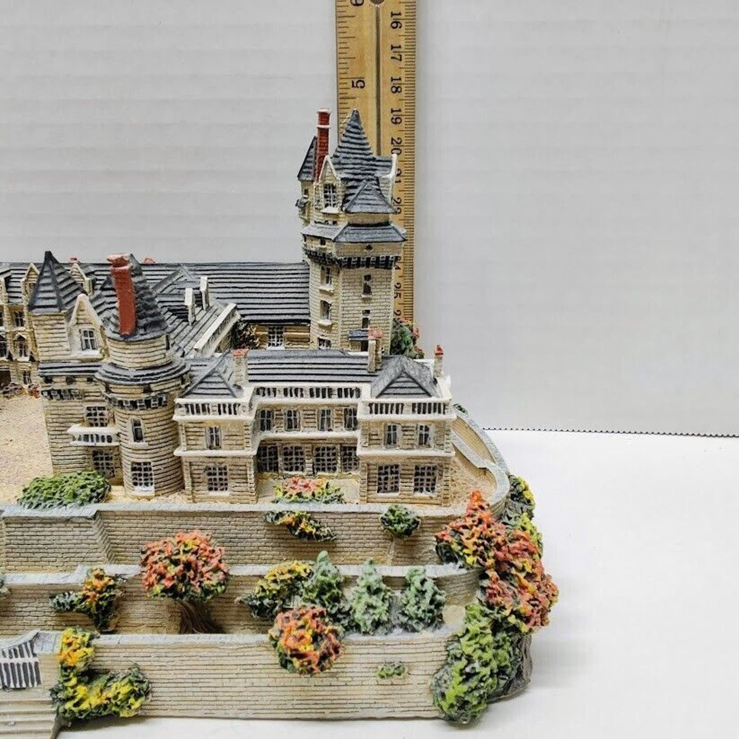 "Usse Castle" Loire Valley France Enchanted Castles Danbury Mint miniature