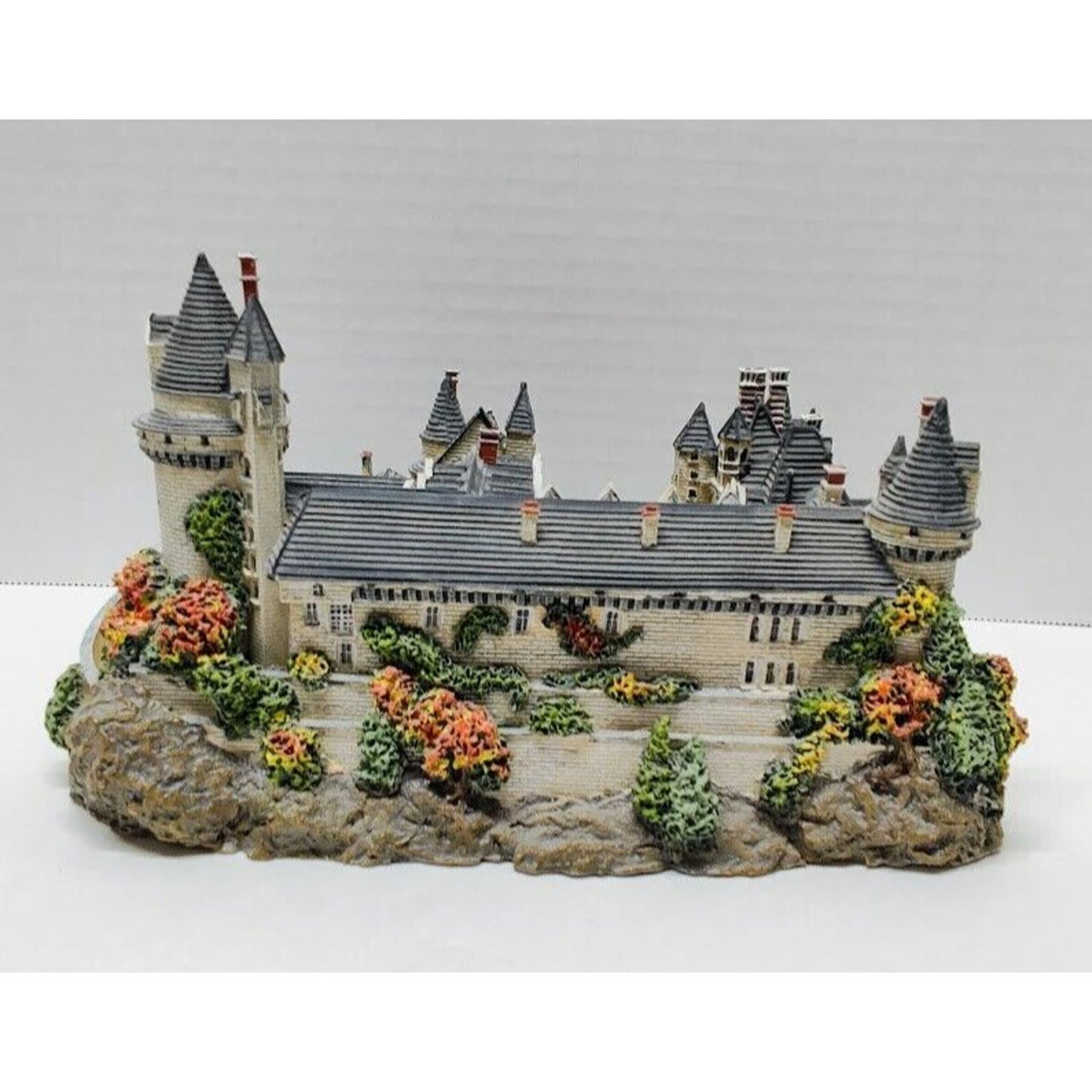 "Usse Castle" Loire Valley France Enchanted Castles Danbury Mint miniature