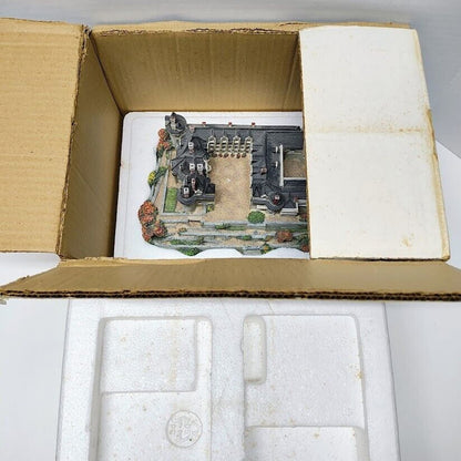 "Usse Castle" Loire Valley France Enchanted Castles Danbury Mint miniature