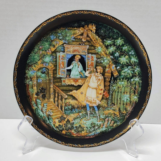 Lel's Serenade Legend of the Snowmaiden Series Collectible Plate No. 6